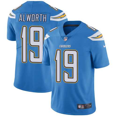 Nike San Diego Chargers #19 Lance Alworth Electric Blue Alternate NFL Vapor Untouchable Limited Jersey,We sell and wholesale Nike San Diego Chargers #19 Lance Alworth Electric Blue Alternate NFL Vapor Untouchable Limited Jersey on line form chian!